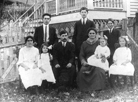 The Elcik Family about 1910 - We Have Traveled Far