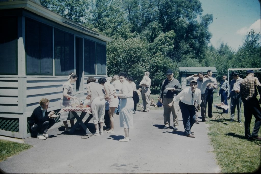 Behind John is Ronald Randall